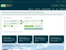 Tablet Screenshot of gobuses.com